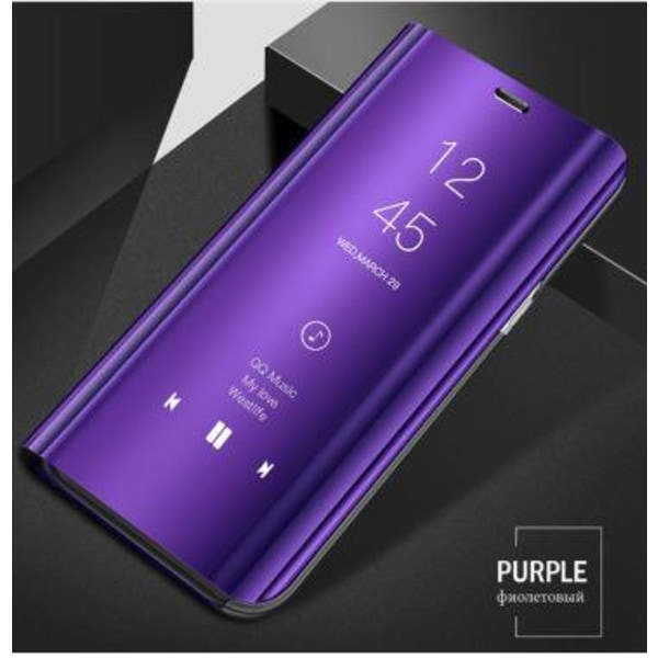 Huawei P20 lite flip case|lila