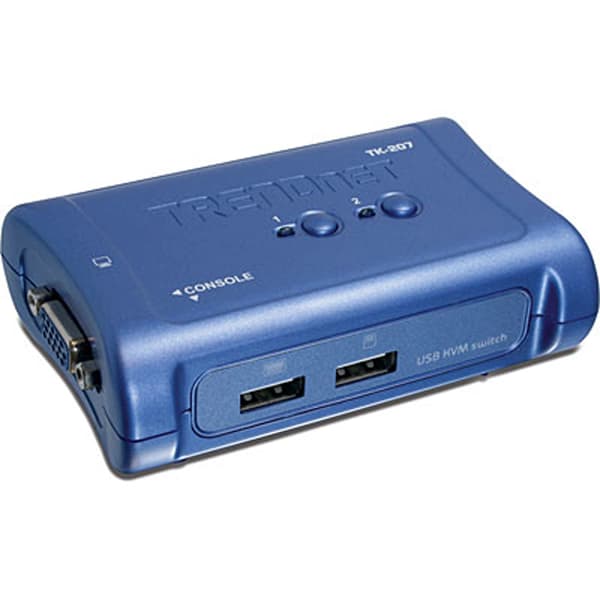 TRENDnet TK 207K KVM switch Desktop