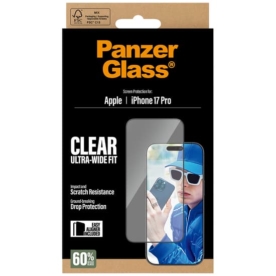 PanzerGlass® Skärmskydd iPhone 2025 6.3 iPhone 17 Pro