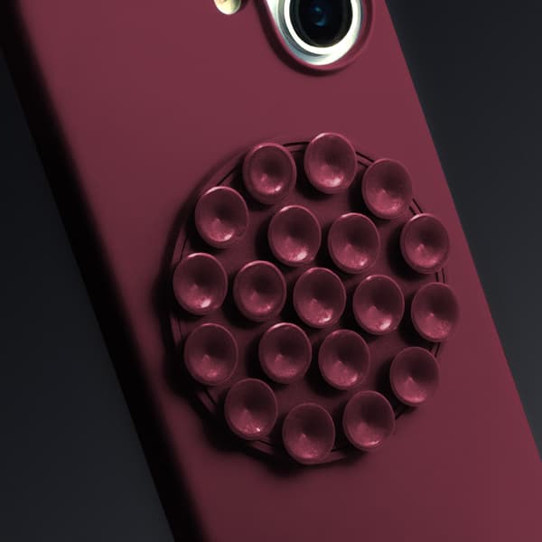 Silicone Stick skal för iPhone 11 maroon