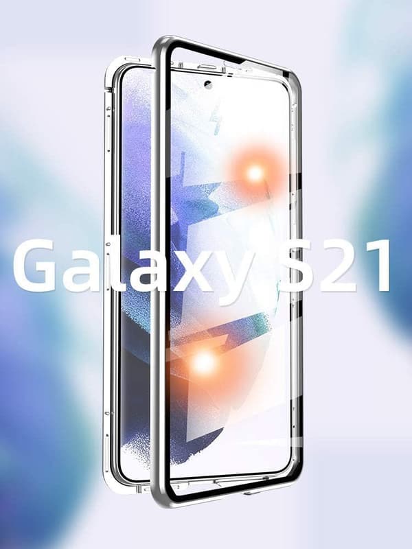 doubel case för Samsung S21|guld