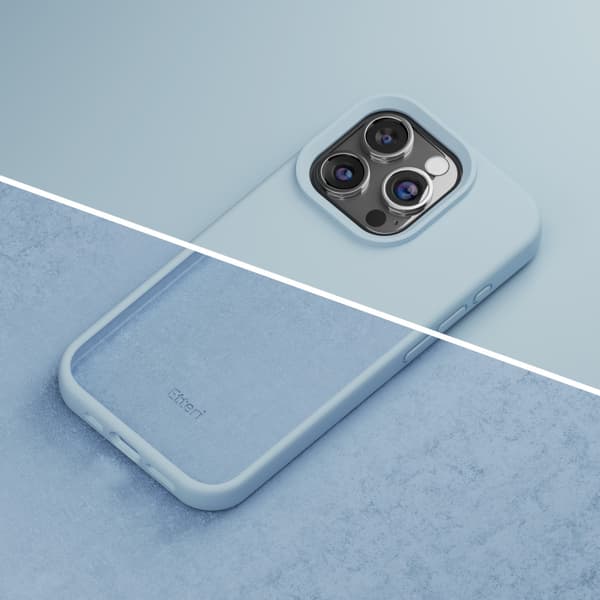Etteri Silikonskal för iPhone 15 Pro Max ljusblå