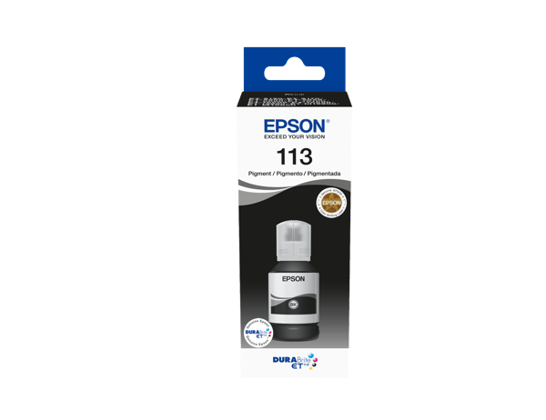 Epson EcoTank 113 svart 7500 sidor Bläkrefill C13T06B140