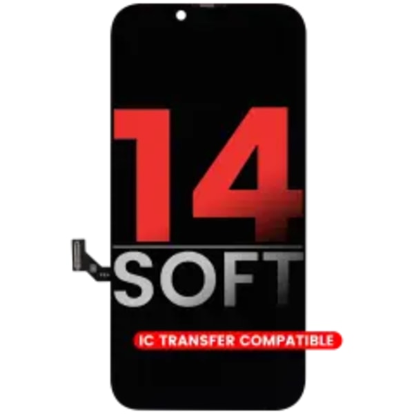 OLED-enhet för iPhone 14 (Eftermarknad Plus: Mjuk)
