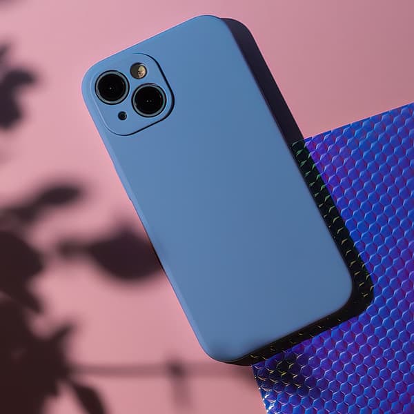 Mag Invisible skal för iPhone 14 Plus 6,7\" pastellblå