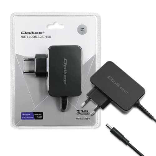 Qoltec Adapter 45Watt