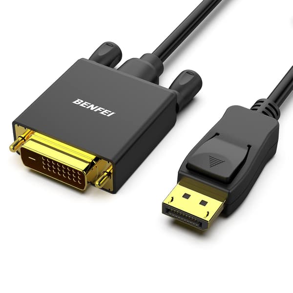 BENFEI DisplayPort to DVI Cable 0.9m Black