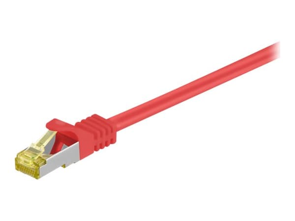 goobay CAT 7 SFTP, PiMF 2m Patchkabel röd