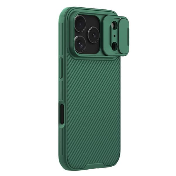 NILLKIN CAMSHIELD PRO IPHONE 17 PRO MÖRKGRÖN / ZIELONY