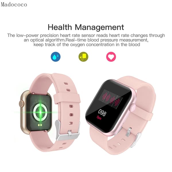 P9 Smart klocka |rosa