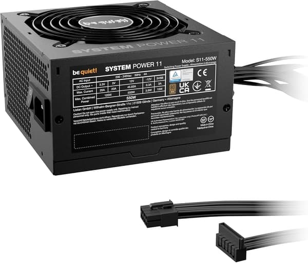 be quiet! System Power 11 550W strömförsörjning 550Watt