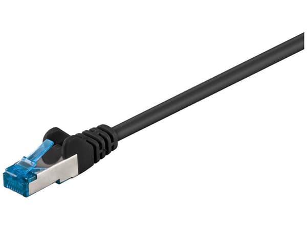Goobay CAT 6A S/FTP PiMF 7.5m Black