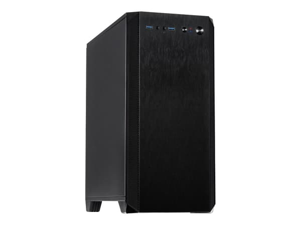 Inter-Tech H-606 Tower Micro ATX svart svart