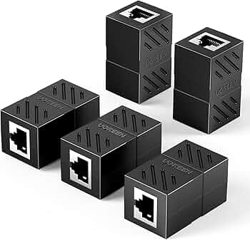 Ugreen RJ45 Coupler svart