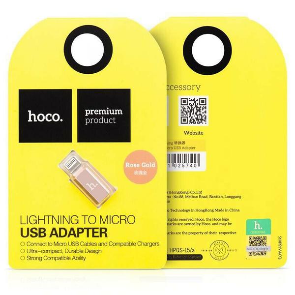 Hoco OTG micro USB-blixtadapter för iPhone och iPad
