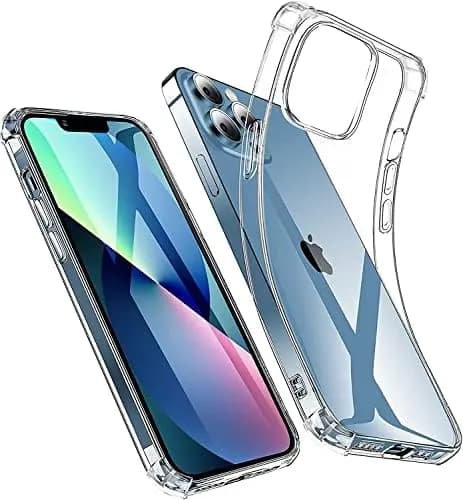 Silikonfodral för iPhone 15 Pro transparent