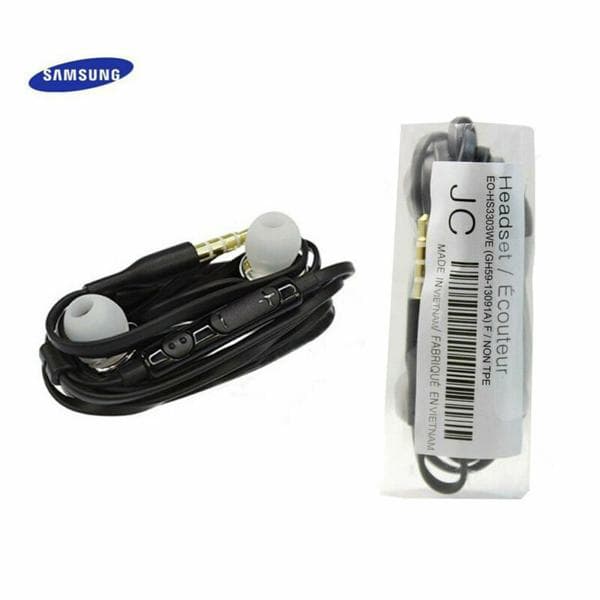 J5 Samsung/iPhone hörlurar - vit Black