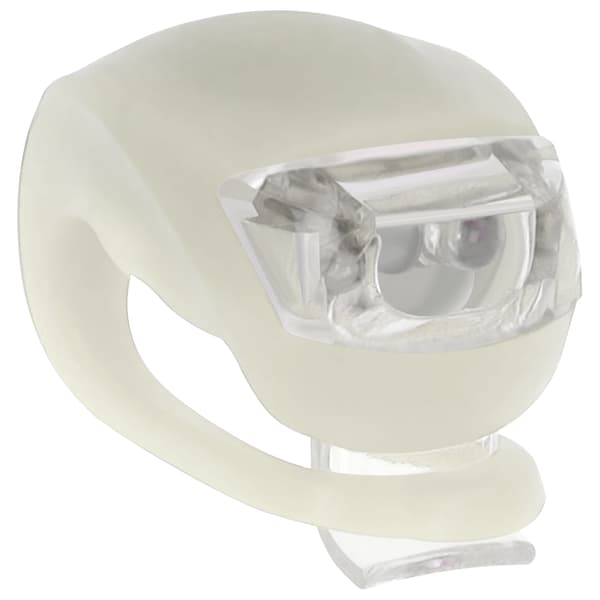 Setty cykellampor silikonset fram vit + bak röd LR-01