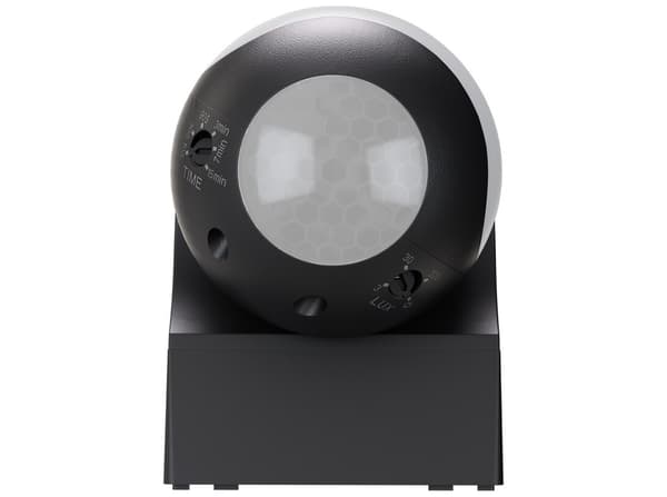 goobay 2-zone motion sensor 79597 Bevägelsessensor svart svart