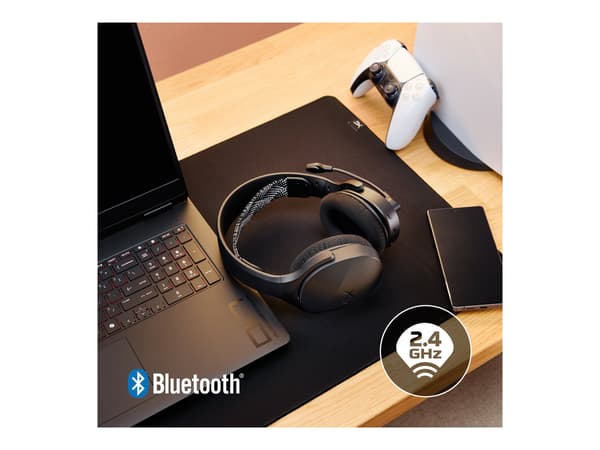 HyperX Cloud Jet Wireless Black Gaming trådlös hörlurar svart