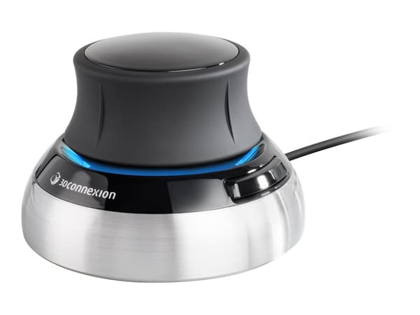 3Dconnexion SpaceMouse Compact Kablet svart Silver svart