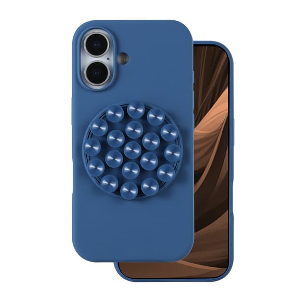 Silikonskal för iPhone 16 blå