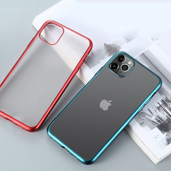 Forcell NEW ELECTRO MATT-fodral till IPHONE 12 PRO MAX röd