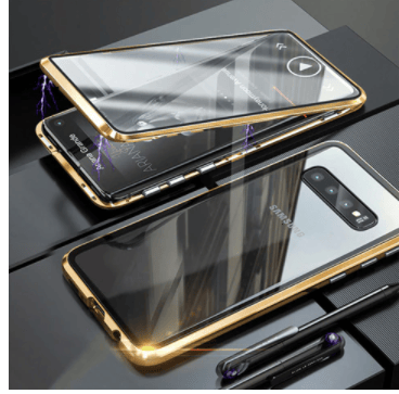 Dubbelsidig glasmagnet FÖR SAMSUNG s20|röd