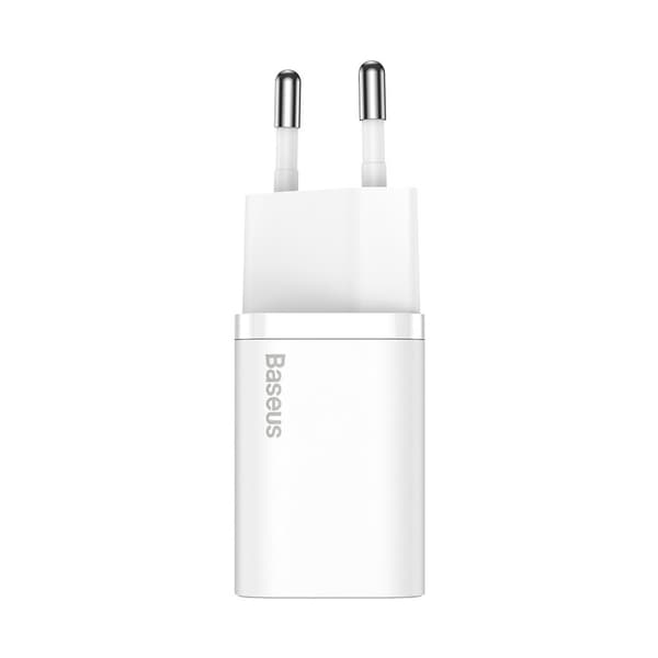 Baseus väggladdare Super Si PD 25W 1x USB-C vit vit