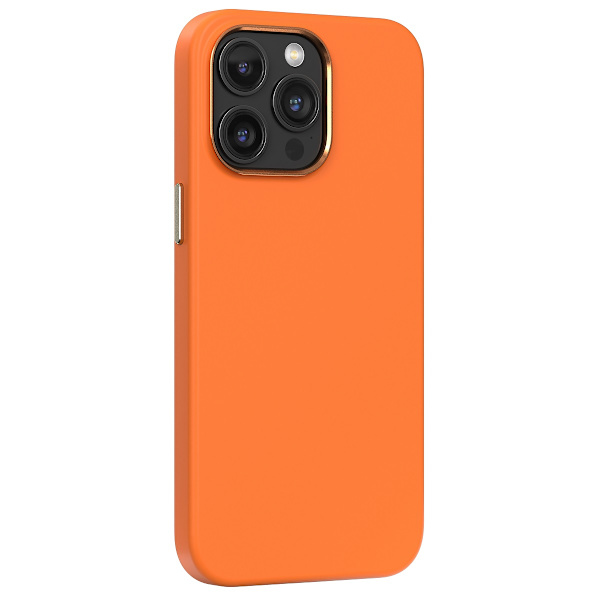 Comma case Nature Mag för iPhone 15 Plus orange