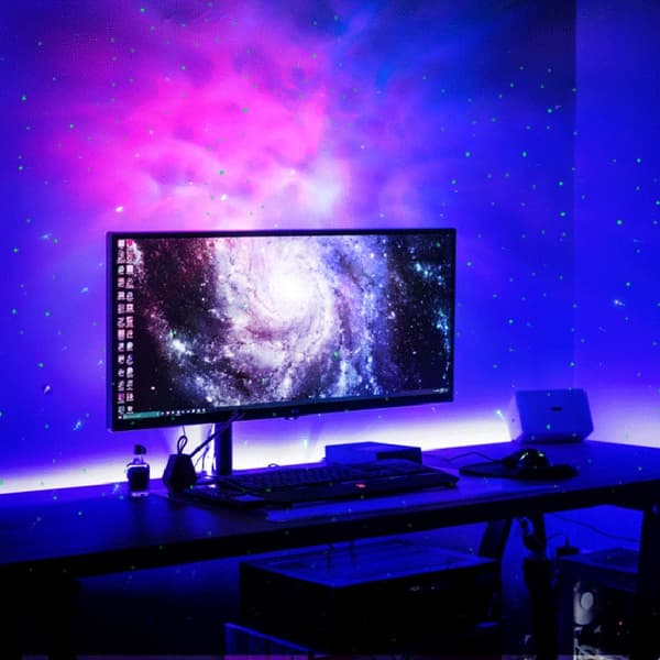 Stjärnprojektor, med LED