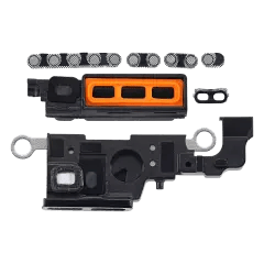 Högtalare / Mikrofonnät för iPhone 14 Plus (Midnatt) (10-pack)