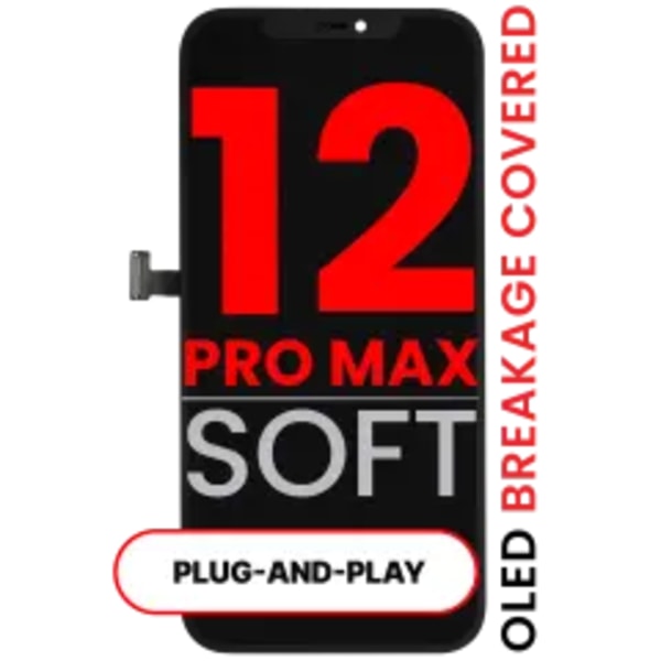 OLED-enhet för iPhone 12 Pro Max (Eftermarknad Pro: XO7 3.0 Soft)