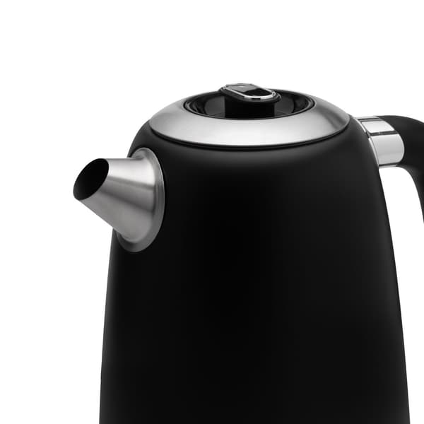 Huslog retro kettle with temperature control black 1.7L 2200W