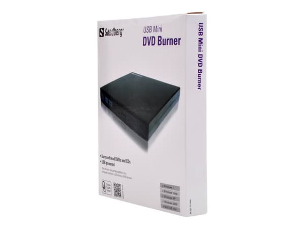 Sandberg USB Mini DVD Burner DVD-bränder Ekstern