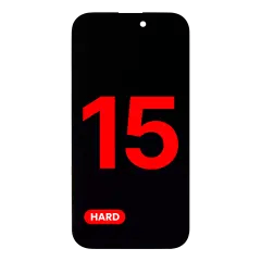 OLED-enhet för iPhone 15 (Eftermarknad Plus: Hård)