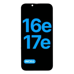 LCD-enhet kompatibel med iPhone 17e / 16e (Eftermarknad: AQ7 / Incell)