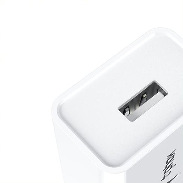 VÄGGLADDARE T-PHOX MINI-EU MICRO USB VIT 1.2M 2.4A