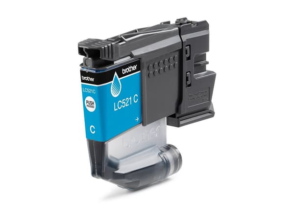 Brother LC 521C Cyan 500 sidor bläck