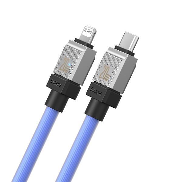 Baseus kabel CoolPlay USB-C - Lightning 2m 20W blå