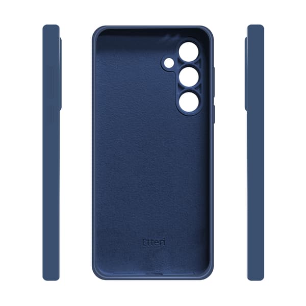 Etteri Silikonskal för Samsung Galaxy S24 FE mörkblå