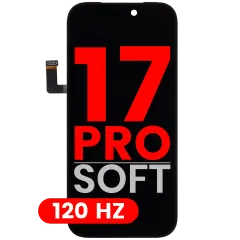 OLED-enhet kompatibel med iPhone 17 Pro (Eftermarknad Plus: Mjuk) (120HZ)