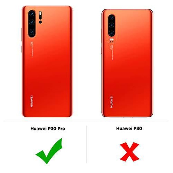 plexiglas och mjuk silikon fodral för Huawei p30 pro