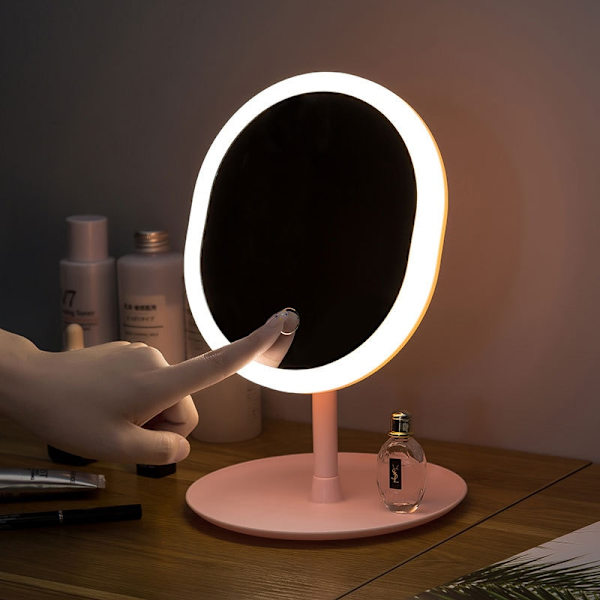 Makeup spegel med led