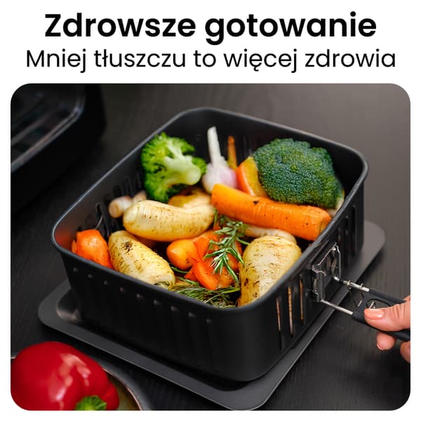 Huslog 1800W multifunktionell fritös