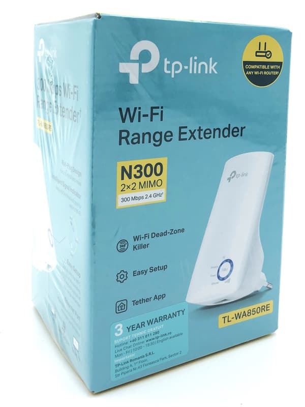 TP-Link RE450 WiFi-räkkeviddeforlänger Ekstern