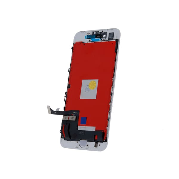 LCD-skärm med pekskärm för iPhone 8 Plus - Vit, AAA