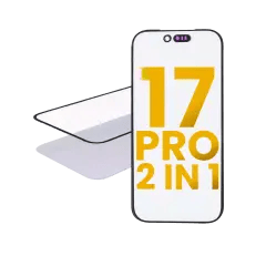 2 i 1 (Frontglas + OCA förinstallerat) för iPhone 17 Pro (2-pack) (OCA Master)