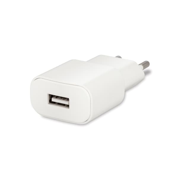 Forever TC-01 laddare 1x USB 2A vit