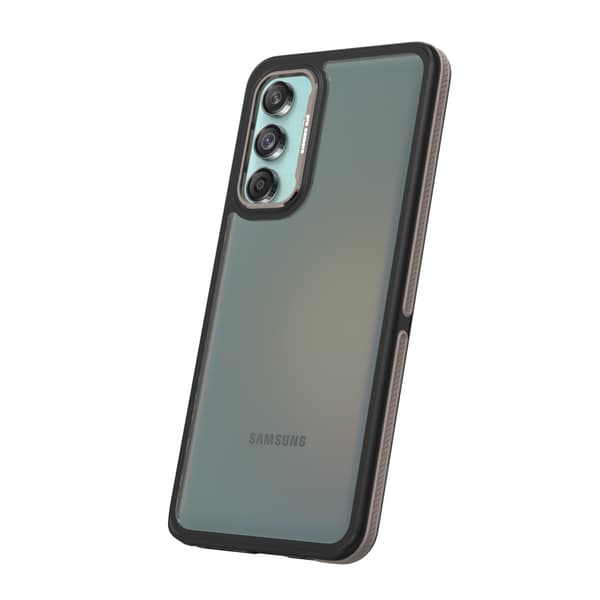 Crystal svart skal för Samsung Galaxy M55 5G grå